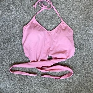 Kortni Jeane Pink Toe Up Top XS